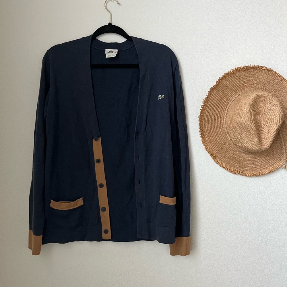 Lacoste Men’s Cardigan, Size M